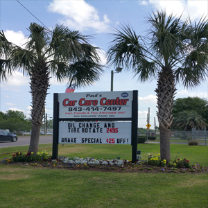 Paul's Car Care Center Ladson, SC 29456